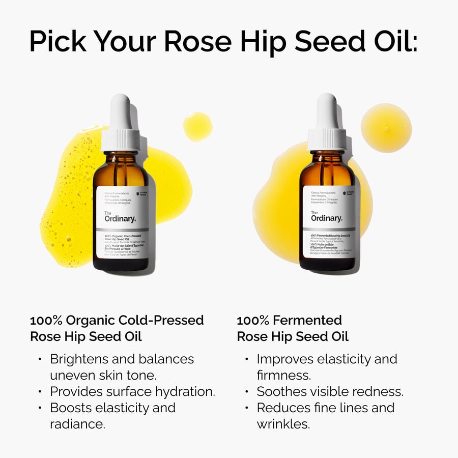 100% Organic Cold-Pressed Rose Hip Seed Oil - US 8174