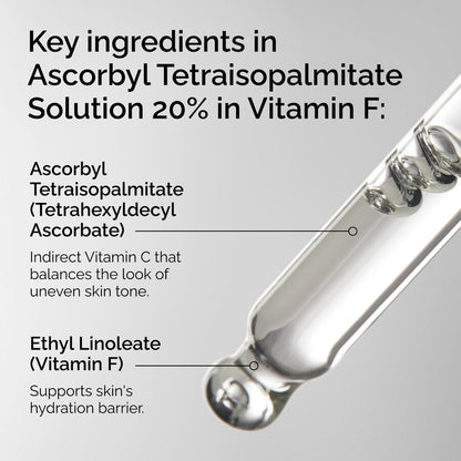 Ascorbyl Tetraisopalmitate Solution 20% in Vitamin F - US 7711