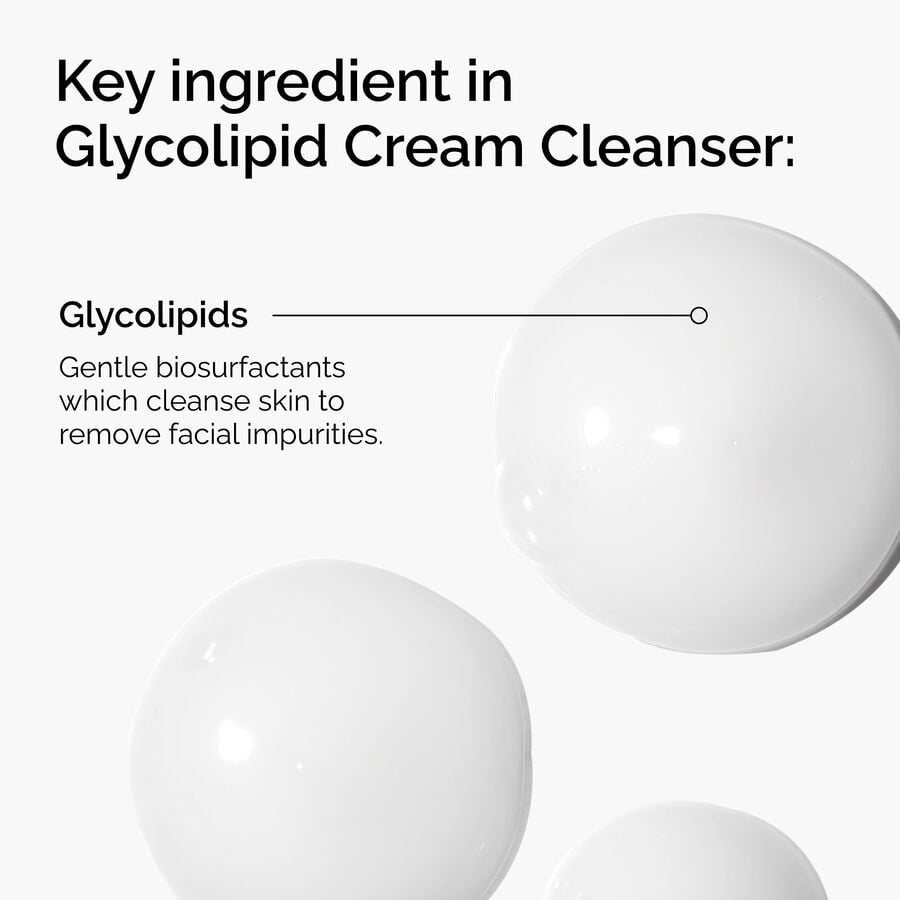 Glycolipid Cream Cleanser - US 4318