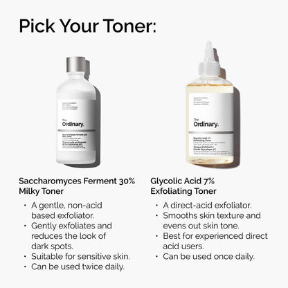 Saccharomyces Ferment 30% Milky Toner - US 9520