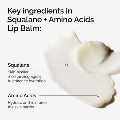 Squalane + Amino Acids Lip Balm - US 8659