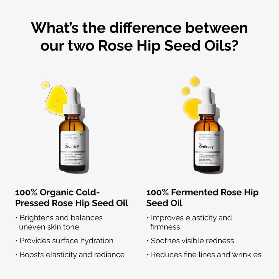 100% Fermented Rose Hip Seed Oil - US 8734