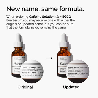 Caffeine&nbsp;Solution 5% + EGCG Eye Serum - US 6521