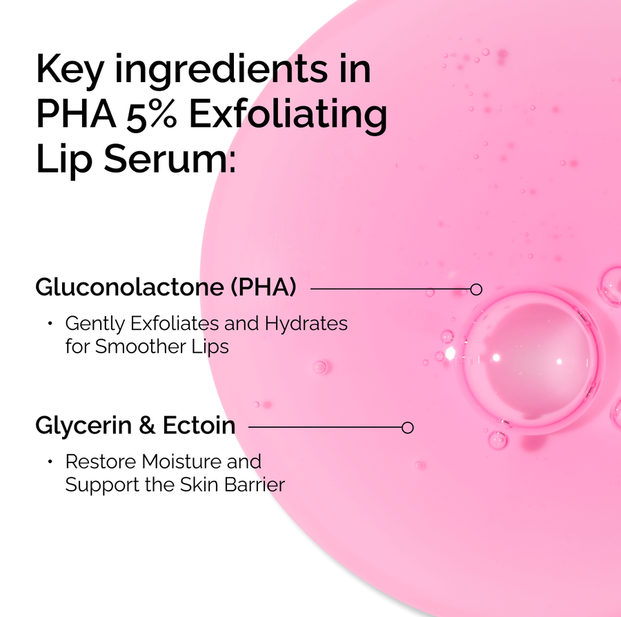 PHA 5% Exfoliating Lip Serum - US 4419
